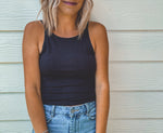 Load image into Gallery viewer, basic crop tank top
