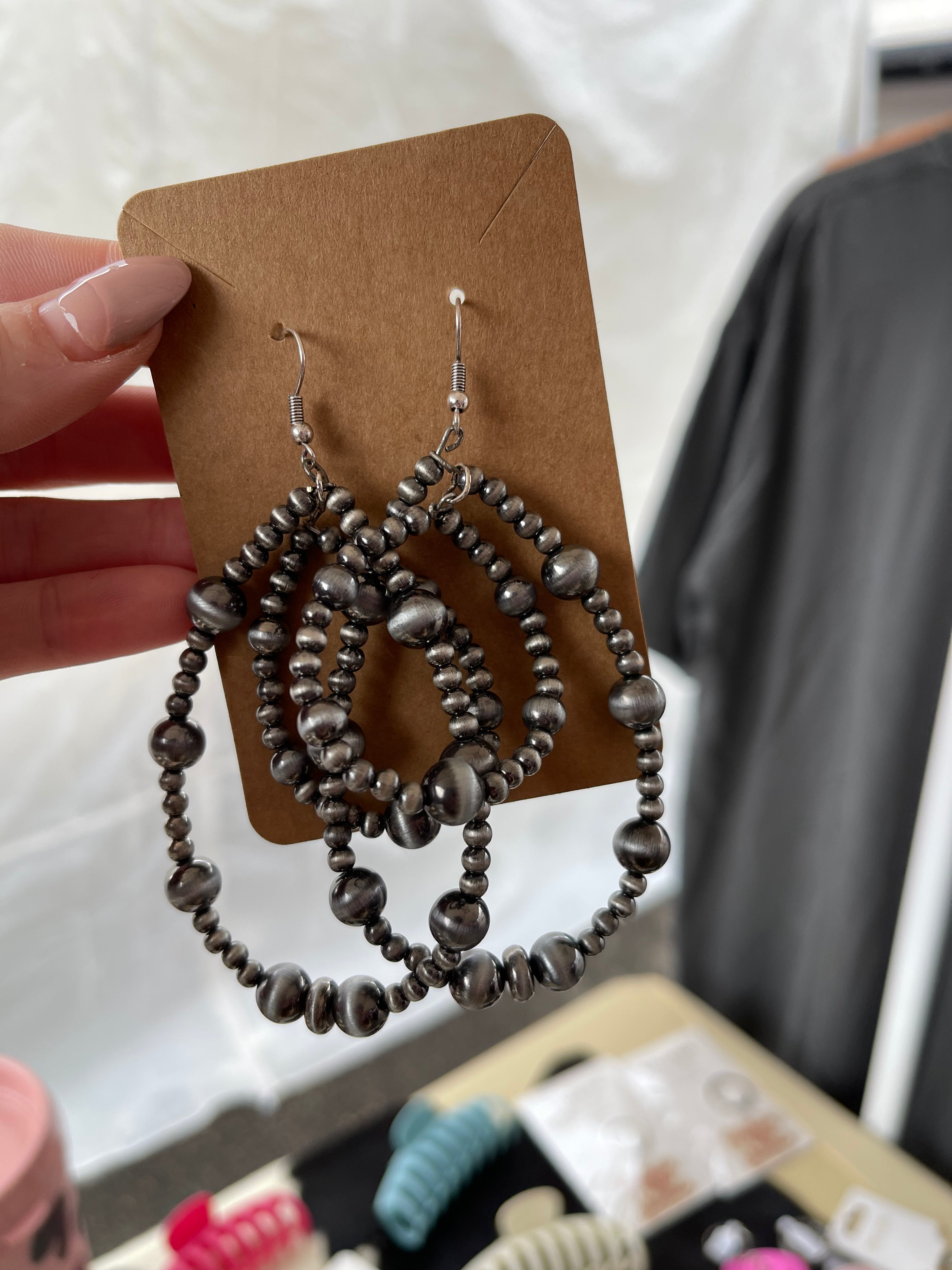 teardrop earrings